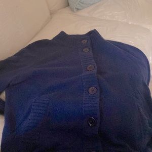 Talbots Navy Blue Sweater